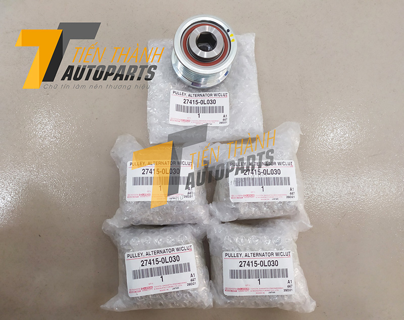 Puly máy phát 1KD - 2KD Fortuner Hilux 